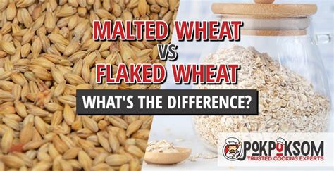 flaked wheat vs wheat malt|loaf containing malted wheat.